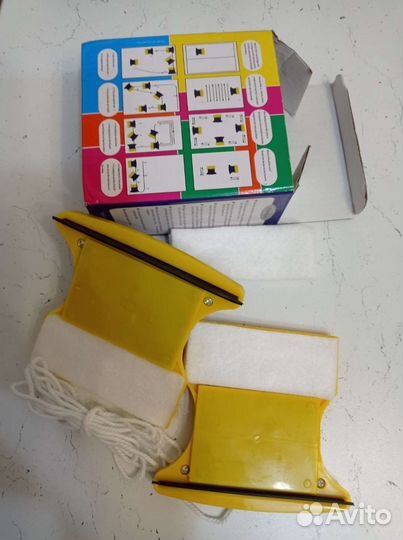 Двусторонняя щётка для мытья окон