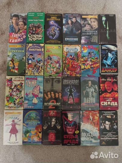 Видеокассеты vhs фильмы