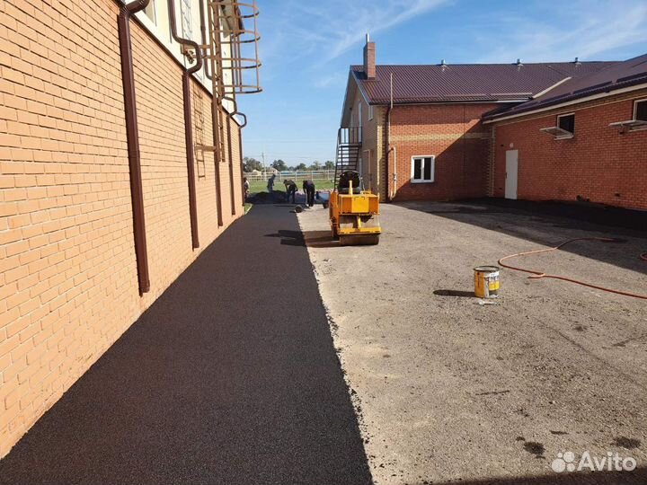 Укладка асфальта