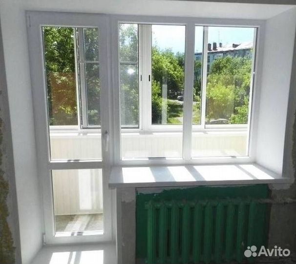 Остекление балкона