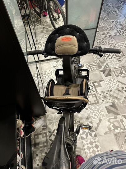 Детское переднее кресло на велосипед