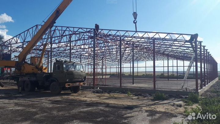 Изготовление ангаров, металлоконструкций