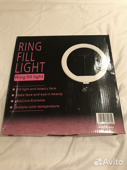 Светодиодная селфи-лампа ring fill light CXB-260
