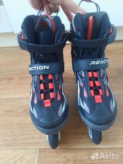 Роликовые коньки детские раздвижные 31-36р