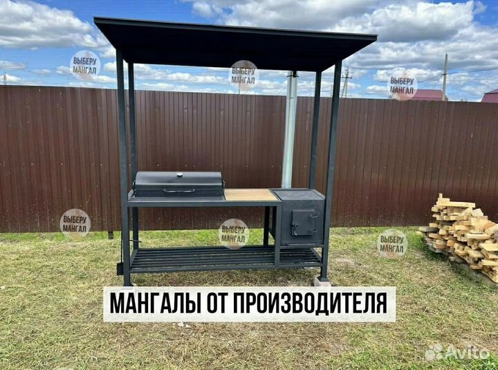 Мангалы в стиле лофт