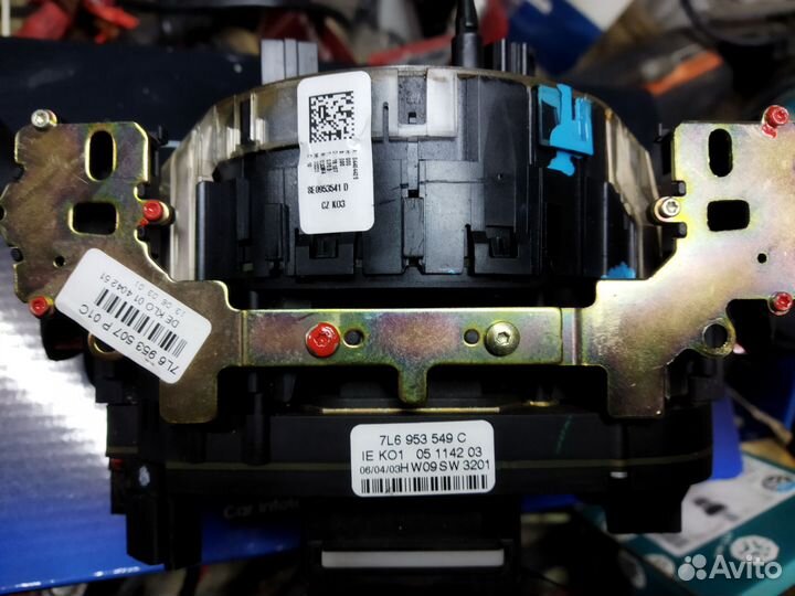 Подрулевой шлейф touareg