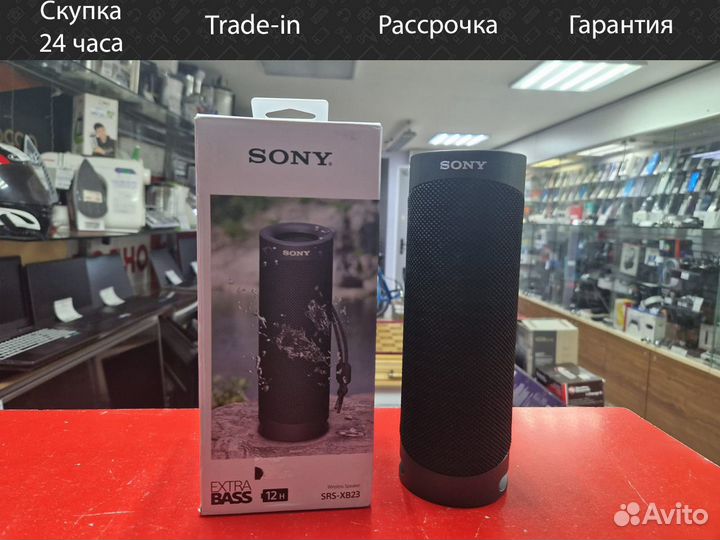 Портативная колонка sony SRS-XB23