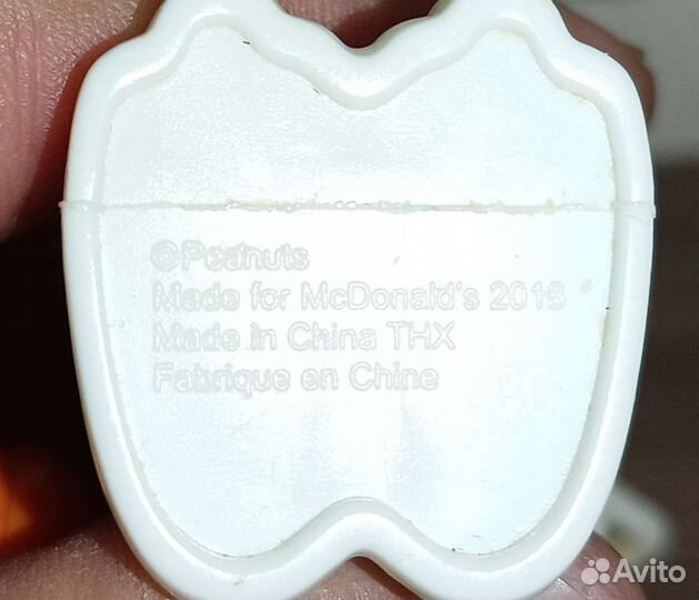 Снупи фигурка MC Donalds 2018