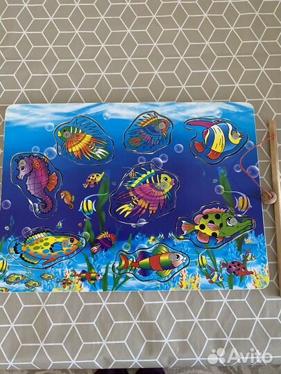 Рамки вкладыши и магнитные рыбалки развивашки