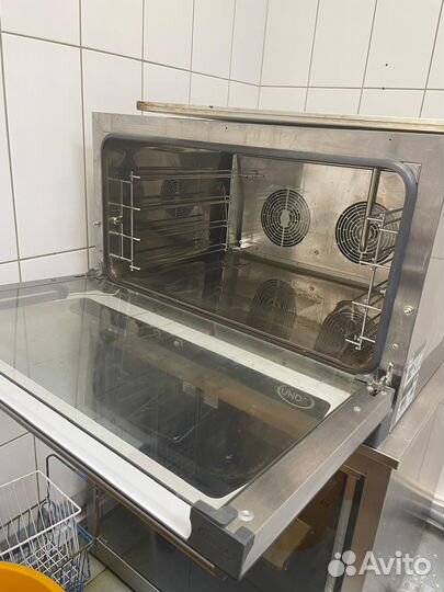 Конвекционная печь unox XFT193 и расстоечный шкаф
