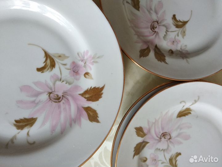 Тарелки дулево СССР 9 шт