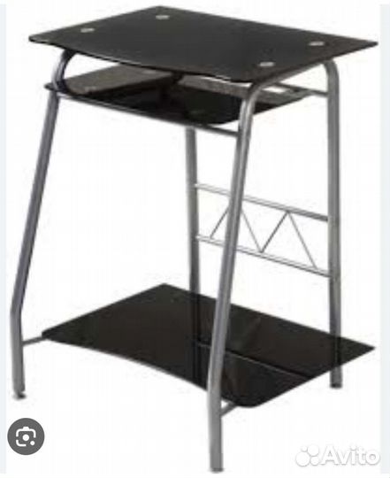 Компьютерный стол стеклянный бу