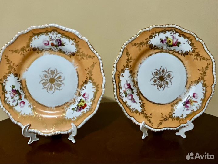 Антикварные тарелки. Davenport, Англия