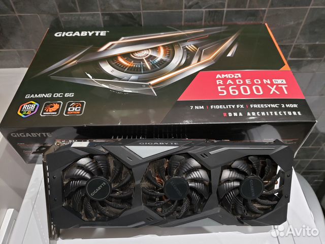 Видеокарта AMD Radeon RX 5600XT купить в Москве | Электроника | Авито