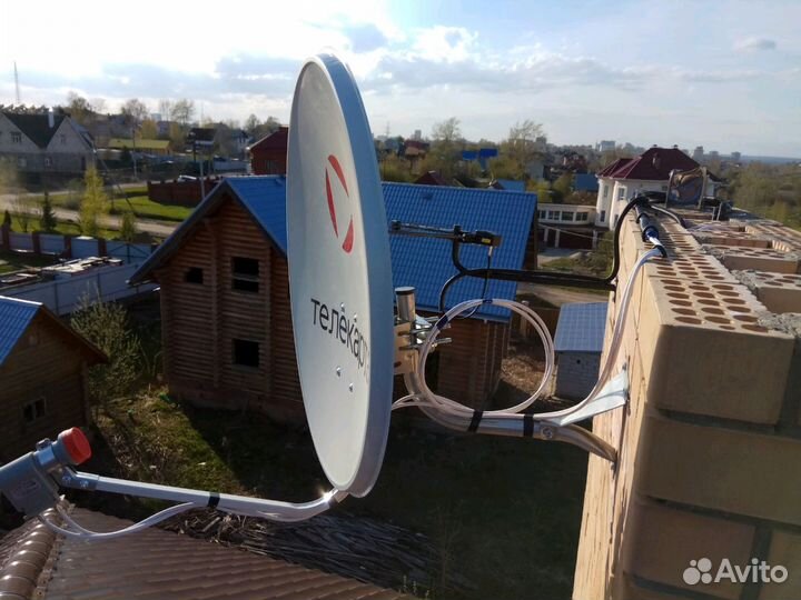 Насторойка, установка Телекарты, Триколор, МТС