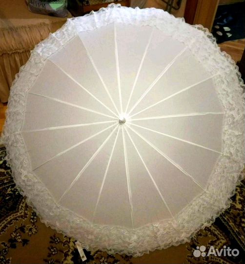 Зонт для свадебной фотосессии