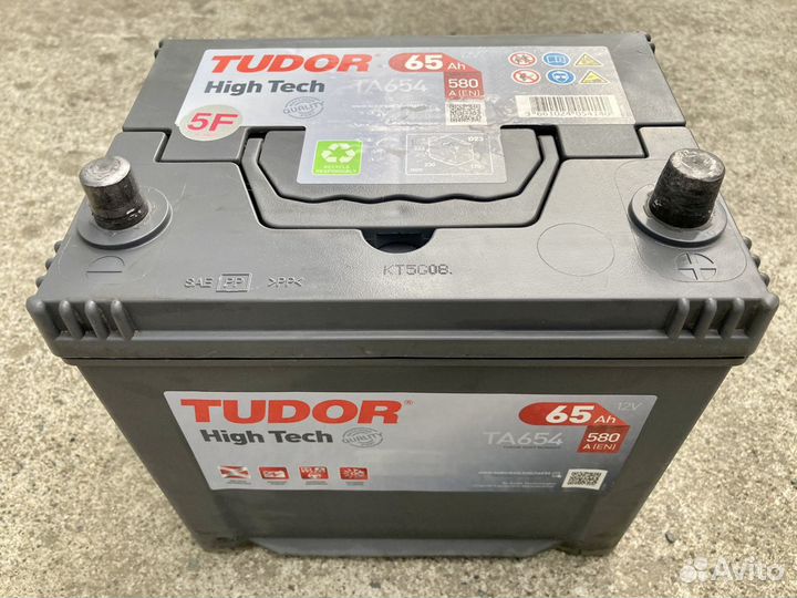А/м аккумулятор Tudor 12В 65А/ч о/п