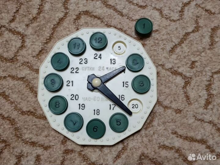 Часы игрушка СССР
