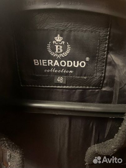 Кожаная куртка мужская