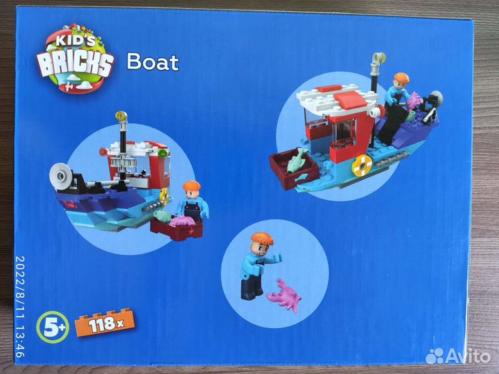 Конструктор Лодка Кораблик Lego