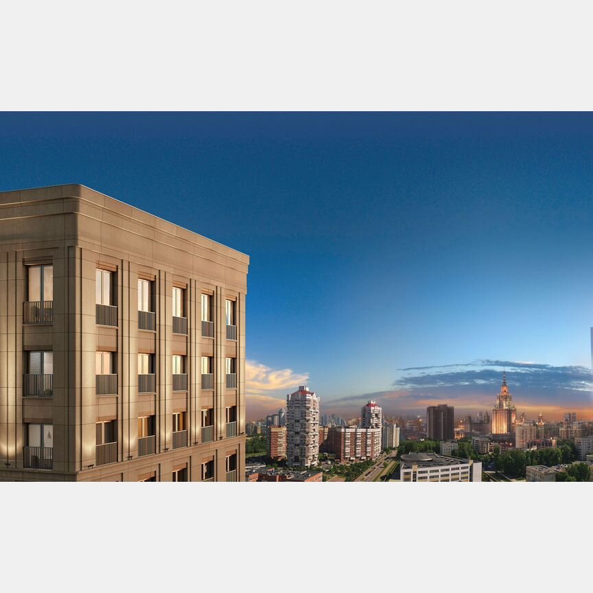 2-к. квартира, 53,1 м², 2/17 эт.