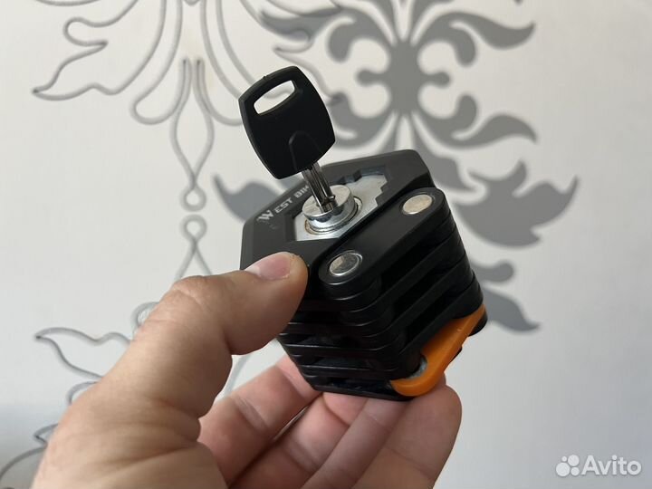 West biking замок портативный мини складной