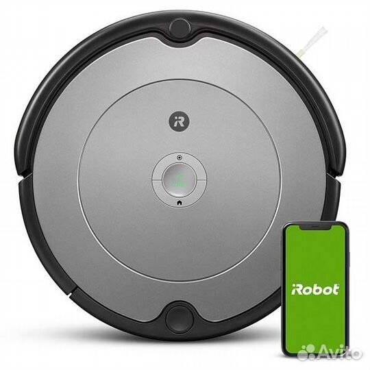 Робот-пылесос iRobot 694, серебристый