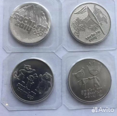 Монеты и банкноты Олимпиады в Сочи 2014