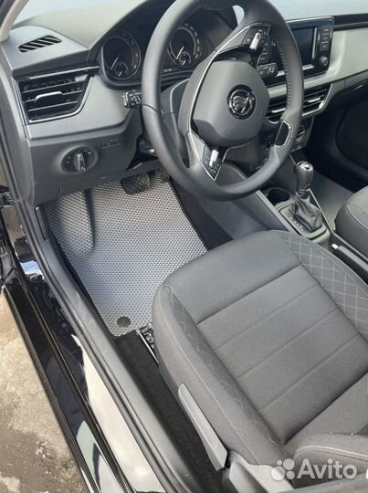 Автоковрики EVA Skoda Rapid 2020-2022