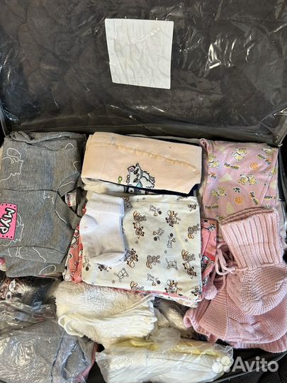 Много вещей на девочку от 52-80размер