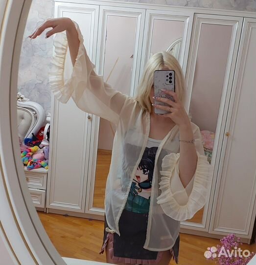 Накидка пляжная женская