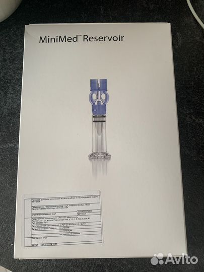 Резервуар MiniMed для инсулиновой помпы