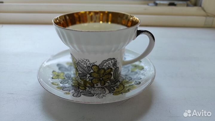 Чашка от кофейной пары лфз «Русское кружево»