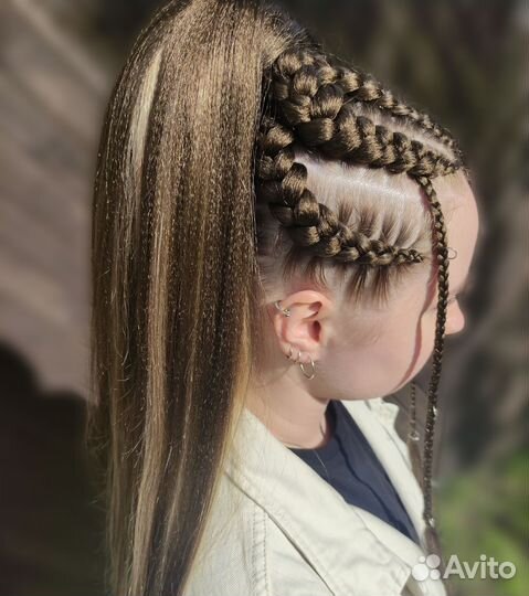 Косы с канекалоном