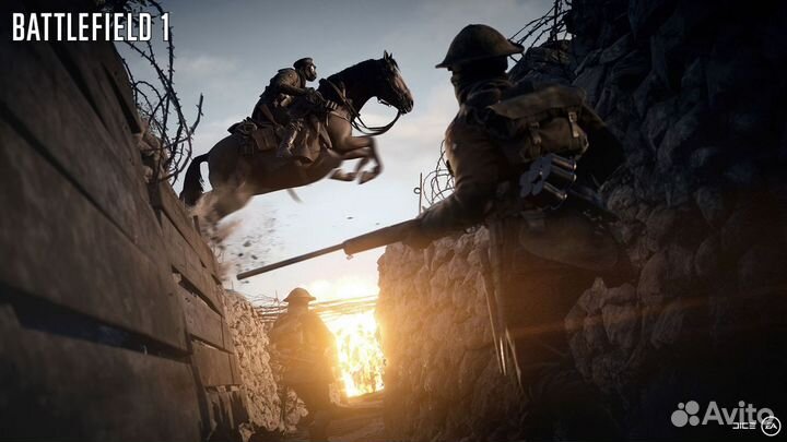 Sony PS4 диск Battlefield 1,полностью на рус.языке
