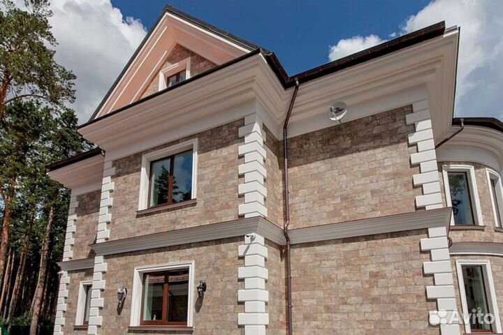 Пенопластовый декор: фасад вашего дома