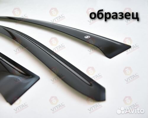 Дефлекторы окон (ветровики) VW Touareg