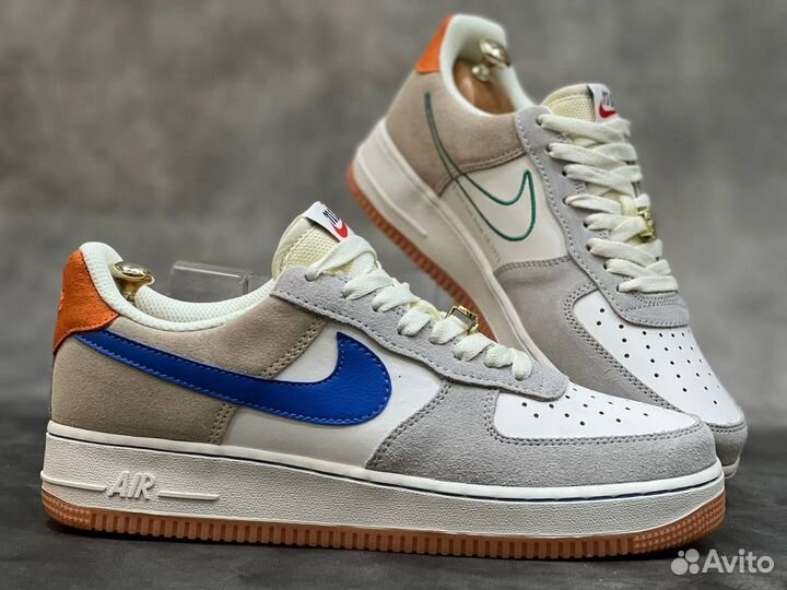 Nike air force 1 серые разм. 44