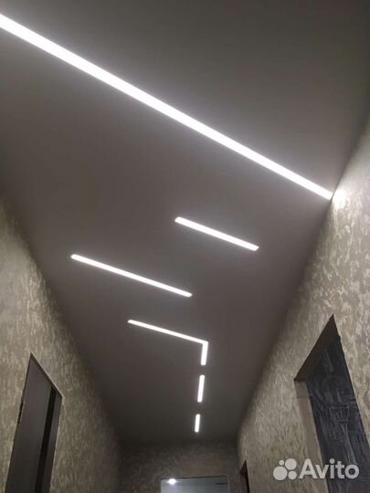 Натяжные потолки установка