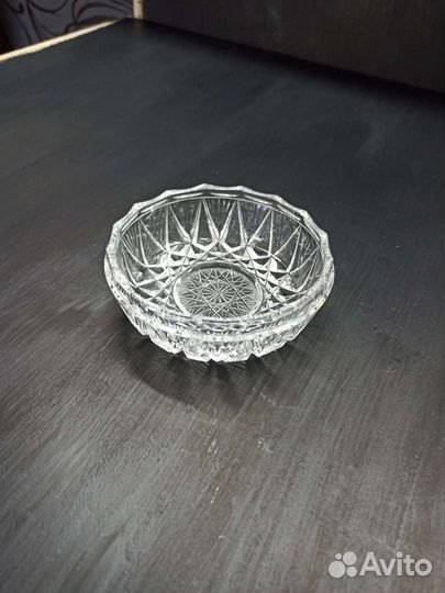 Ваза конфетница хрустальная СССР