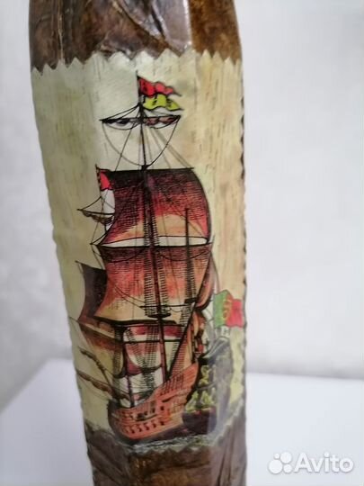 Бутыль для вина декоративная