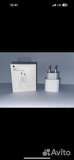 Блок питания apple 20w оригинальный