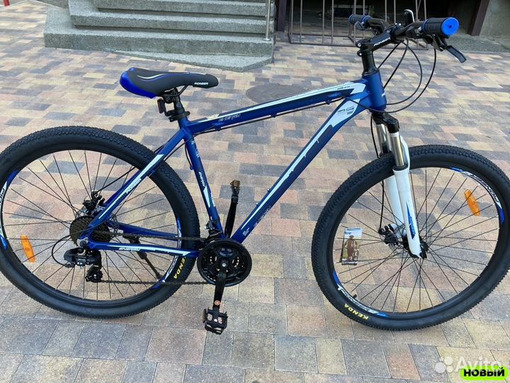 Скоростной велосипед Синий новый