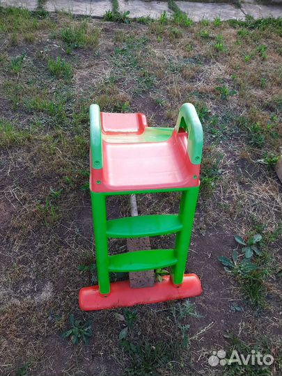 Детская горка пластиковая