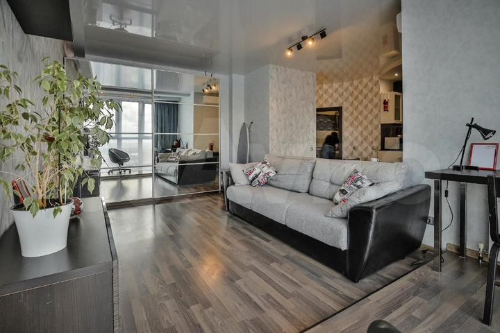 Квартира-студия, 50 м², 19/19 эт.