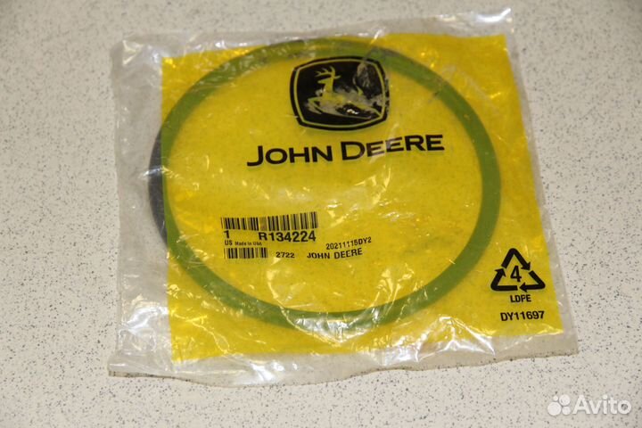 R134224 уплотнительное кольцо джон дир john deere