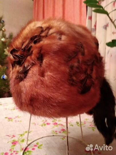 Шапка норковая