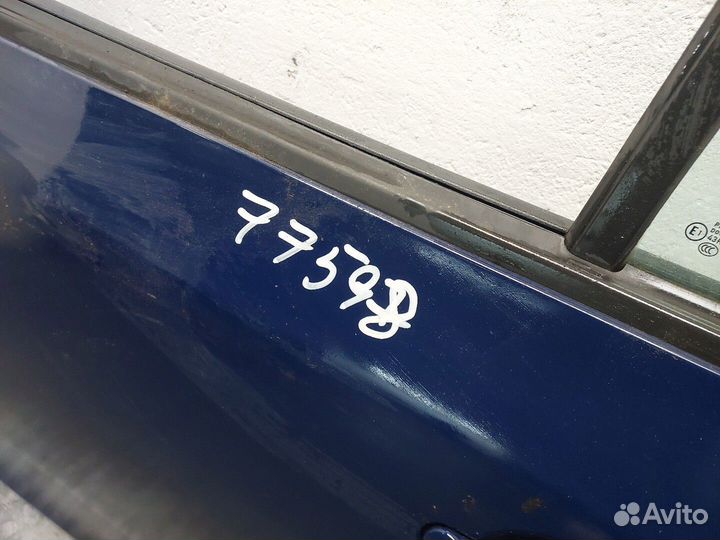 Дверь боковая левая задняя Skoda Fabia, 2011