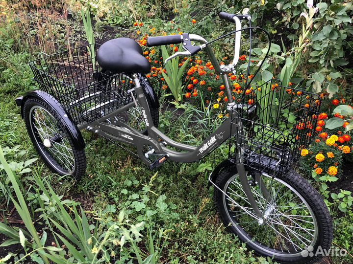 Вместительный, универсальный трицикл-вездеход