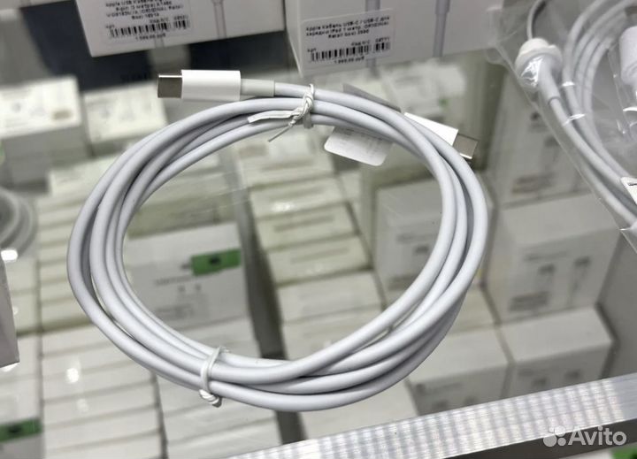 Оригинальный USB кабель для MacBook USB-C 100W